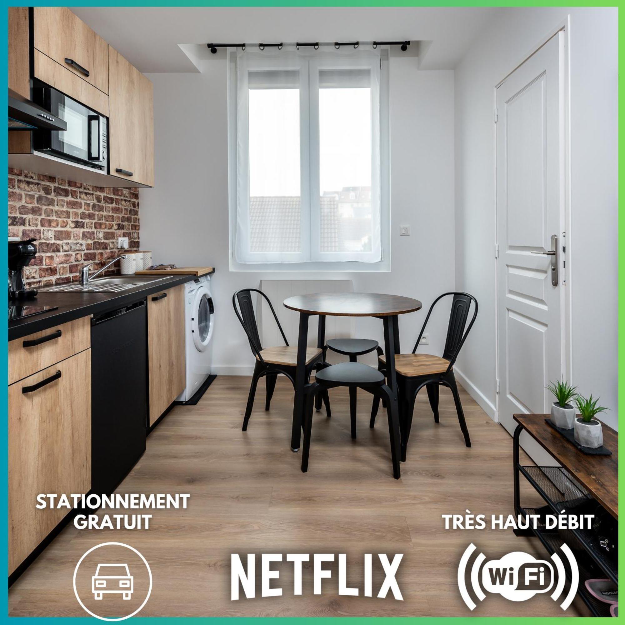 Location D'Appartements - Cosysejour - Calme Fibre Netflix Amiens Kültér fotó