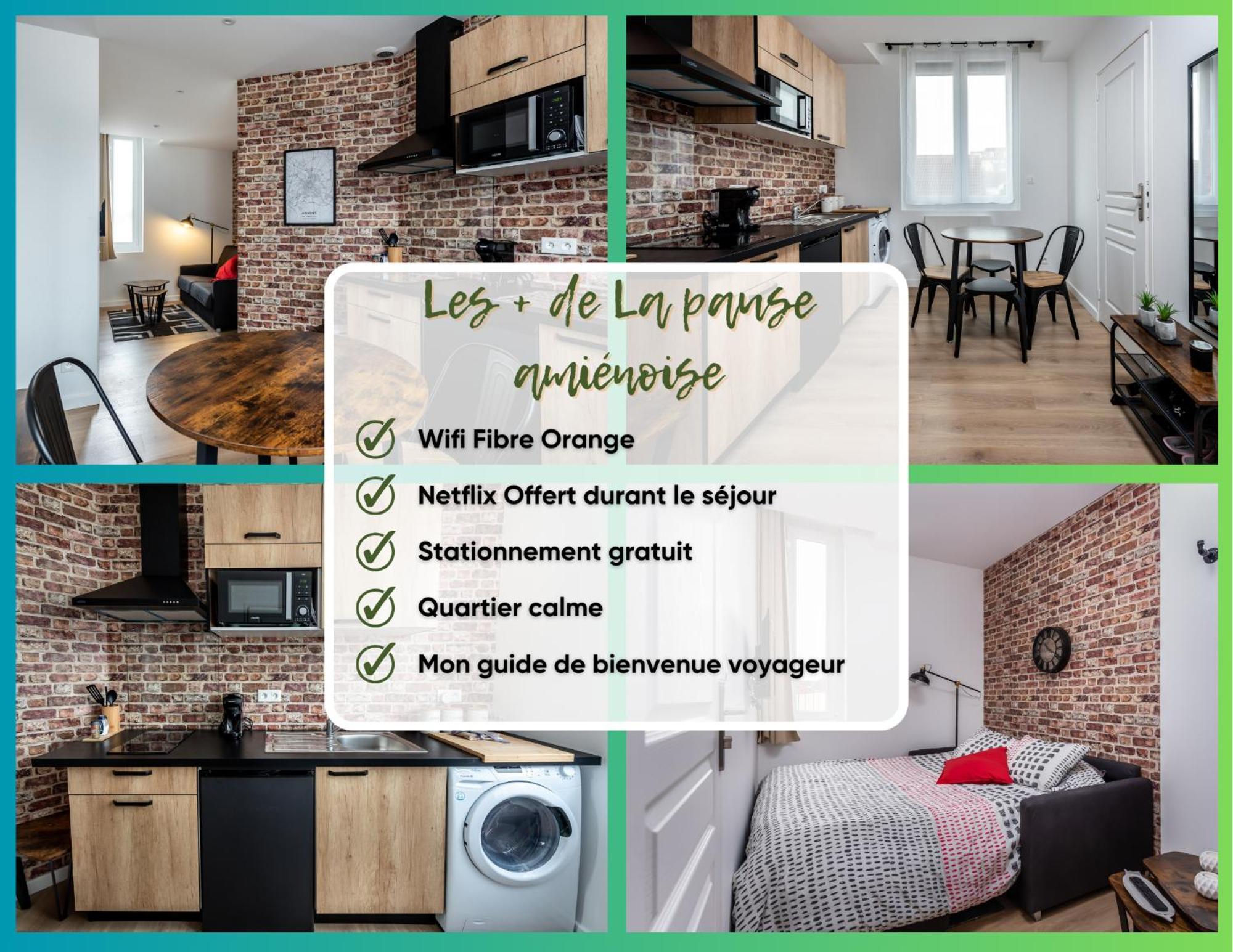 Location D'Appartements - Cosysejour - Calme Fibre Netflix Amiens Kültér fotó